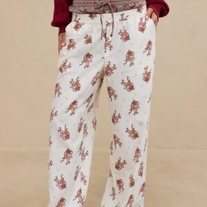 Aerie Cindy Lou Off-Duty Flannel Trouser PJ